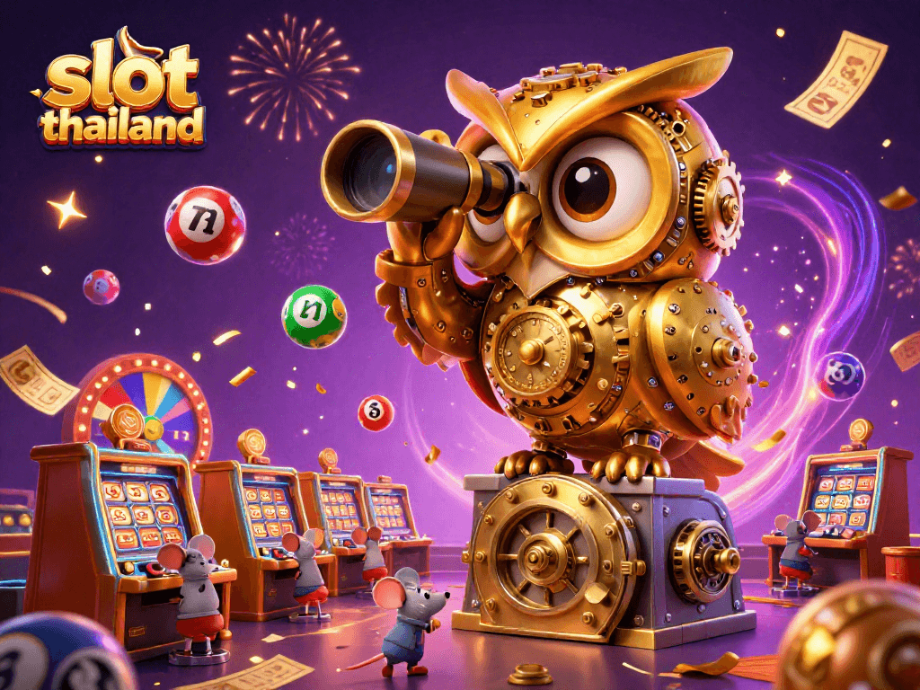 Experience thrilling gameplay with slot thailand, showcasing dynamic casino scenes and vibrant characters.