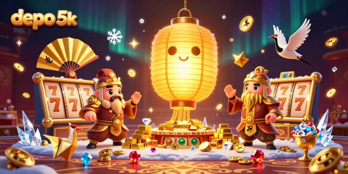 Experience thrilling games at depo 5k with vibrant jackpot scenes and lucky symbols to enhance winning chances.