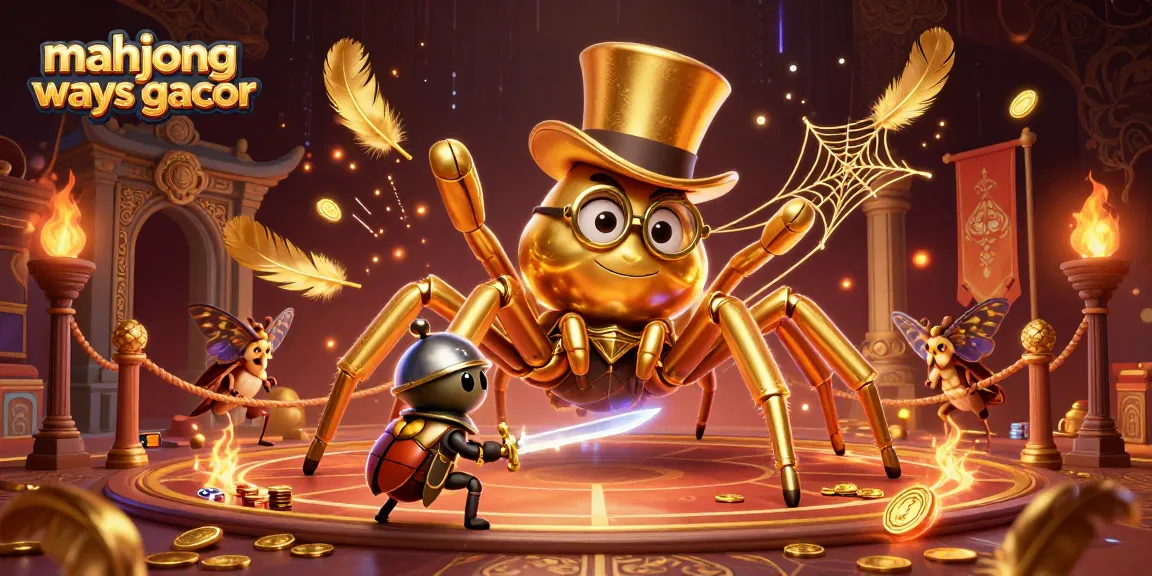 Experience thrilling wins with mahjong ways gacor in this vibrant 3D casino scene.