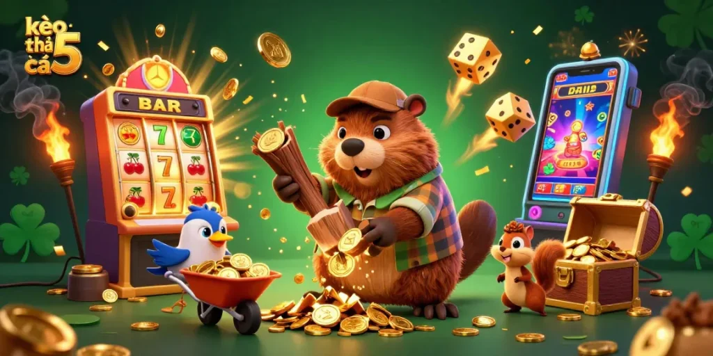 Win big with kèo nhà cái 5 and experience thrilling casino gameplay in this vibrant scene!