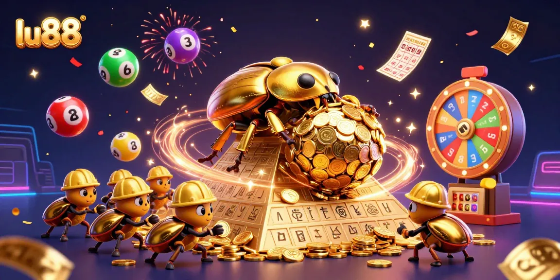 Experience exciting moments at lu88 with vibrant lottery balls and spectacular casino elements.